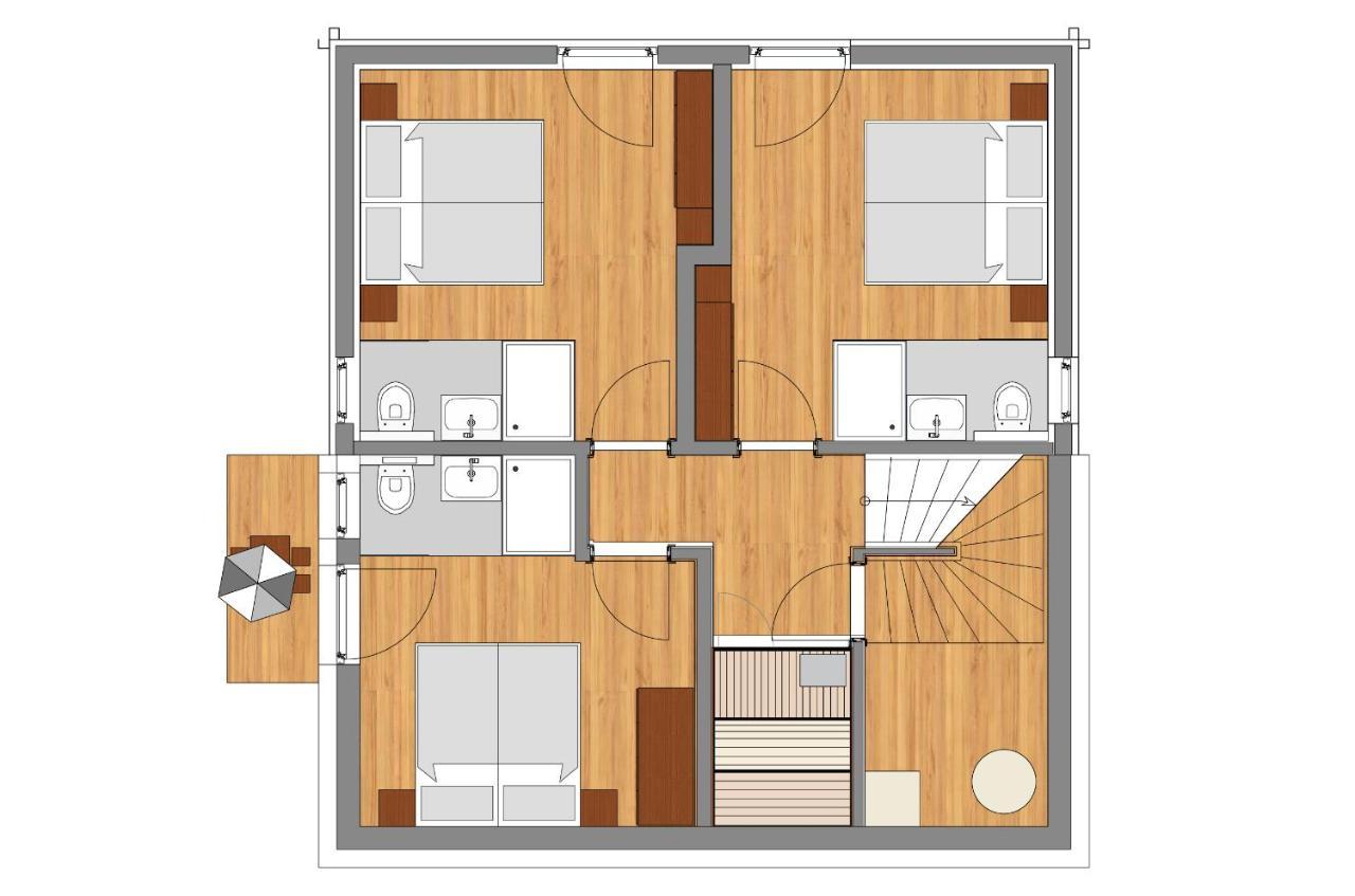 Almhuette Villa Lachtal Eksteriør billede